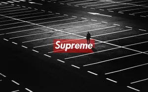 Empty Car Park Supreme Laptop Wallpaper
