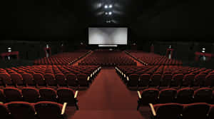 Empty Cinema Hall Interior Wallpaper