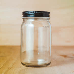 Empty Glass Jar Wallpaper