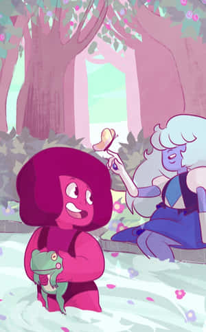 Enchanted_ Forest_ Friends Wallpaper