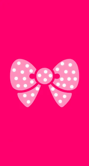 Endearing Pink Ribbon In All Its Glory Wallpaper