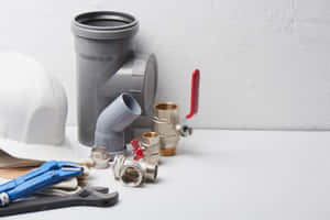 Engineer Plumbing Fittings And Tool Wallpaper