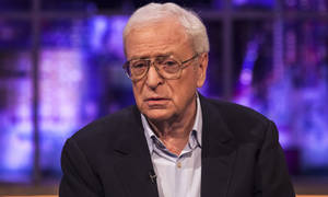 English Actor Michael Caine The Jonathan Ross Show Wallpaper