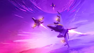 Enhance Your Computing Experience With The Purple Aesthetics Computer Wallpaper