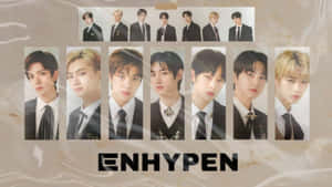 Enhypen Laptop: Stay Connected With Style Wallpaper