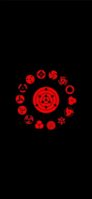 Enigmatic Mangekyou Sharingan Eye Wallpaper