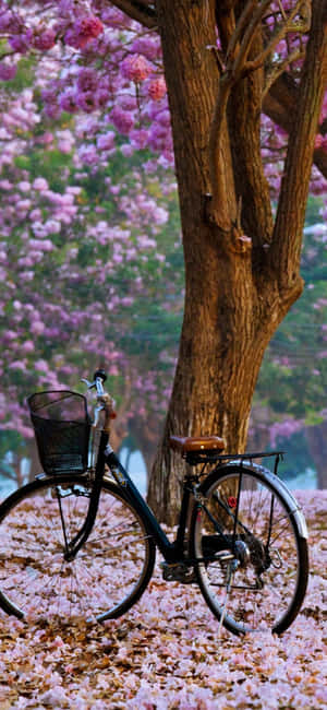 Enjoy A Beautiful Spring Day With Your Cute Spring Iphone! Wallpaper