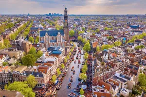 Enjoy A Summer Day In Amsterdam Wallpaper