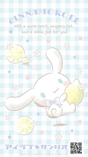 Enjoy A Sweet Moment With Cinnamoroll And Sanrio. Wallpaper