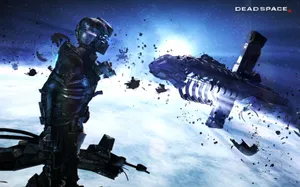 Enjoy An Intense Sci-fi Horror Experience Playing As Isaac Clarke In Dead Space 4k Wallpaper