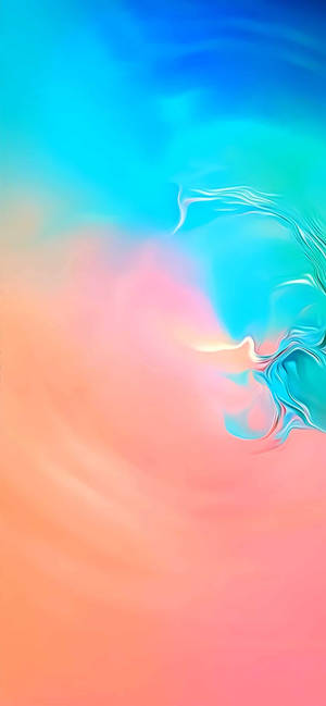 Enjoy Colorful Bliss With Samsung Galaxy S10 Wallpaper