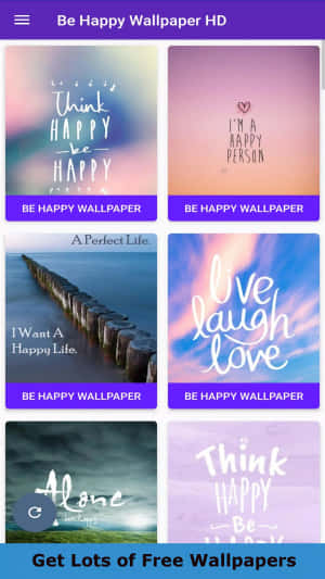 Enjoy Life - Live, Laugh & Love Wallpaper