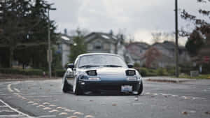 Enjoy Open-air Driving With The Mazda Mx-5 Miata Wallpaper