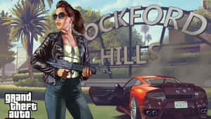 Enjoy The Best Graphics Of Gta 5 On A 2560x1440 Screen. Wallpaper