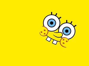 Enjoy The Bright Colors Of Spongebob Aesthetic Desktop Wallpaper
