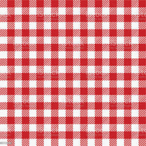 Enjoy The Classic Style Of A Red Checkered Tablecloth Wallpaper