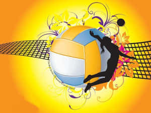 “enjoy The Feeling Of Victory After A Great Volleyball Match.