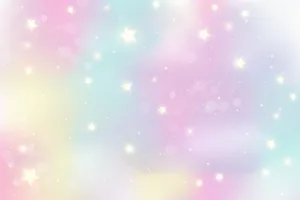 Enjoy The Playful Colors Of This Kawaii-style Pastel Laptop! Wallpaper