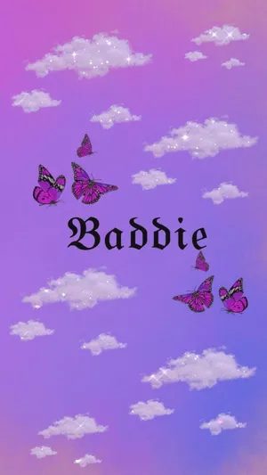 Enjoy The Relaxing Shades Of Purple - A Perfect Aesthetic Purple Baddie. Wallpaper