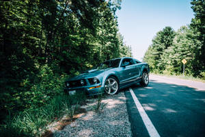 Enjoy The Ride With This Cool Mustang 🚘 Wallpaper