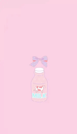 Enjoy The Simple And Cute Apple Iphone Wallpaper