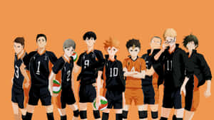 Enjoy The Smooth Haikyuu Laptop Gaming Experience! Wallpaper