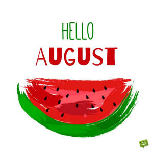 Enjoy The Sweet Watermelon Of Summer During The Month Of August Wallpaper