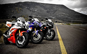 Enjoy The Thrill Of The Ride And The Beauty Of The View Wallpaper