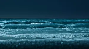 Enjoy The Tranquility Of A Calm Night Sky Wallpaper