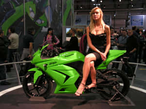 Enjoy The View Of A Kawasaki Desktop Wallpaper