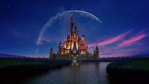 Enjoy This Aesthetic Disney Laptop Wallpaper And Feel Like Part Of A Magical World. Wallpaper