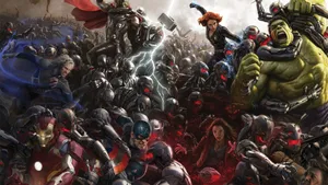 Enjoy Thrilling Marvel Adventures On Xbox! Wallpaper