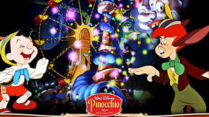 Enjoying Pinocchio Wallpaper