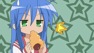 Enjoying The Magical World Of Lucky Star Wallpaper