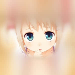 Enjoying The Outdoors With Adorable Anime Baby Wallpaper