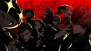 Enter The World Of Persona 5 And Join The Phantom Thieves Wallpaper