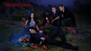 Enter The World Of Vampire Diaries Wallpaper