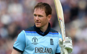 Eoin Morgan Looking Sideways Wallpaper