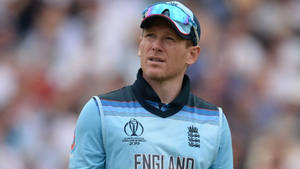 Eoin Morgan Looking Up Wallpaper