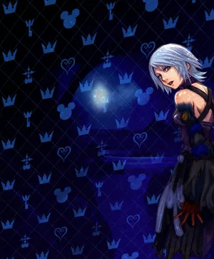 Epic Adventure In Kingdom Hearts With Aqua Wallpaper