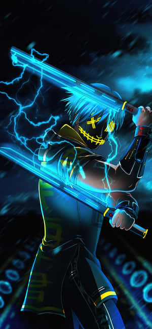 Epic Anime Masked Ninja Wallpaper