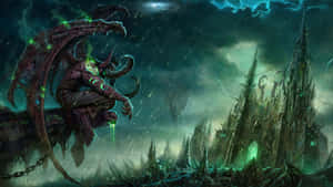 Epic Battle In World Of Warcraft Wallpaper