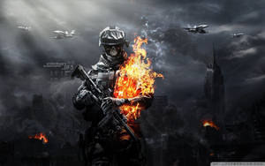 Epic Battlefield 3 Zombie Encounter Wallpaper