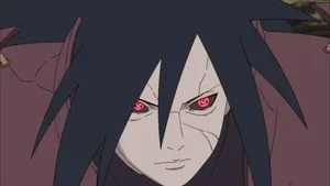 Epic Madara Uchiha In Battle Stance Wallpaper