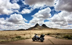 Epic Road Adventure In 4k - Big Bike Journey Wallpaper