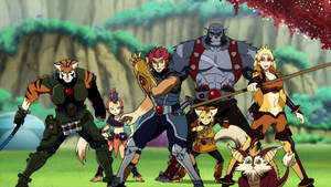 Epic Scene From Thundercats Animated Series Wallpaper