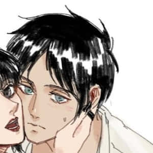 Eren Yeager Pfp Illustration Wallpaper