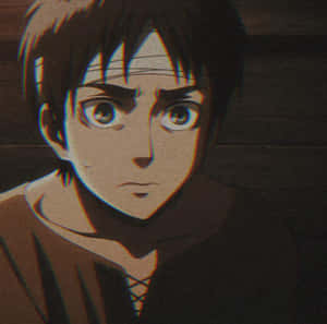 Eren Yeager Pfp With Bandaged Head Wallpaper