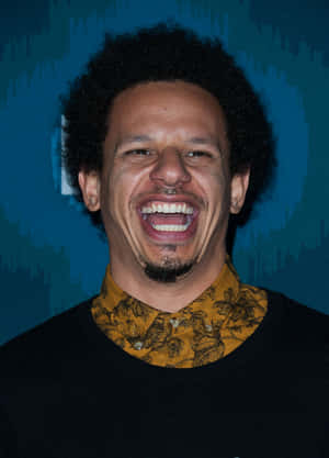 Eric Andre Laughing Portrait Wallpaper