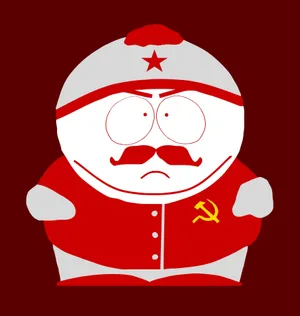 Eric Cartman Communist Character Wallpaper
